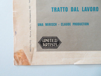 TOYS IN THE ATTIC ITALIAN LOCANDINA POSTER DEAN MARTIN GERALDINE PAGE 1955 Movie posters