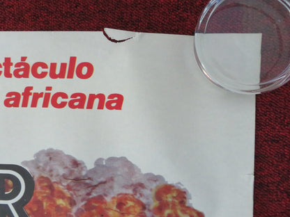 TRADER HORN SPANISH POSTER ROLLED ROD TAYLOR ANNE HEYWOOD 1975 Movie posters