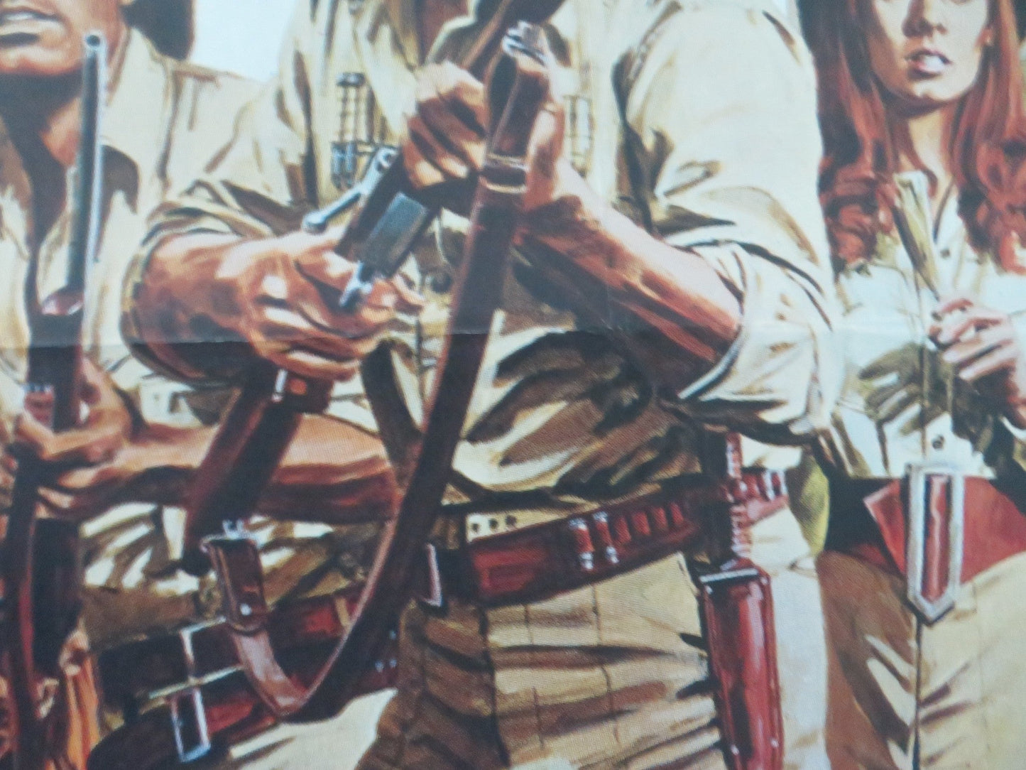 TRADER HORN SPANISH POSTER ROLLED ROD TAYLOR ANNE HEYWOOD 1975 Movie posters