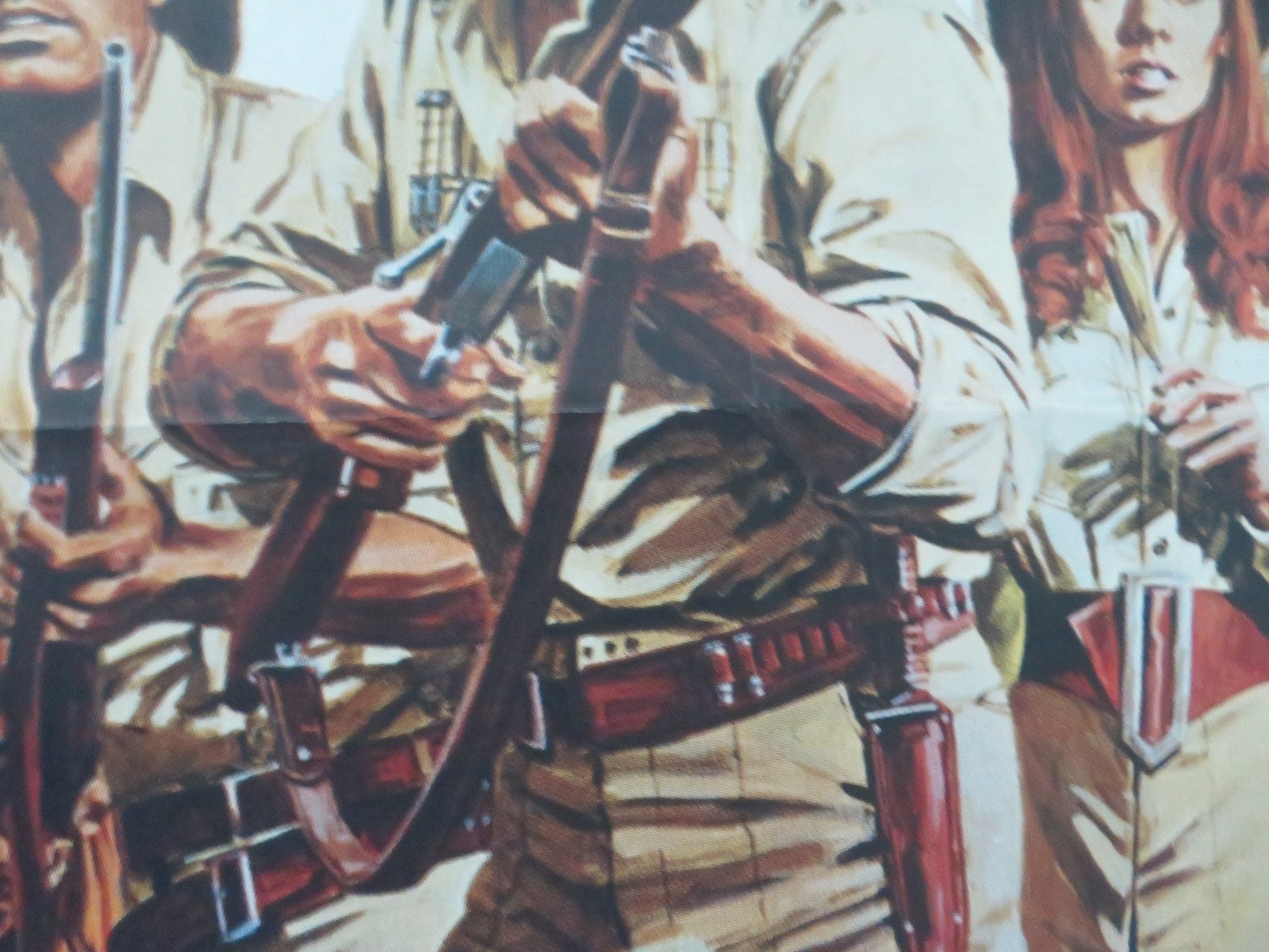 TRADER HORN SPANISH POSTER ROLLED ROD TAYLOR ANNE HEYWOOD 1975 Movie posters