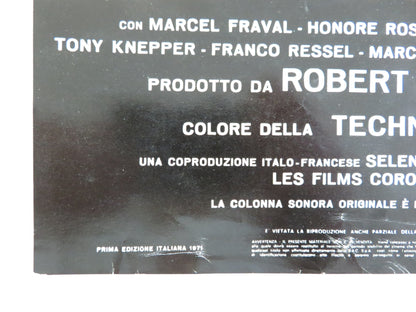 TRAFFIC ITALIAN FOTOBUSTA POSTER JACQUES TATI MARCEL FRAVAL 1971 Movie posters