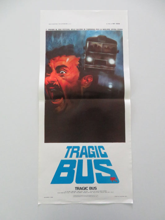 TRAGIC BUS ITALIAN LOCANDINA POSTER BAY OKAN BJORN GEDDA TUNCEL KURTIZ 1977 Movie posters