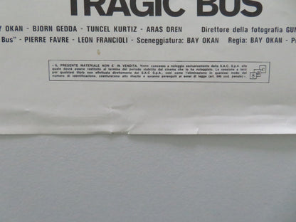 TRAGIC BUS ITALIAN LOCANDINA POSTER BAY OKAN BJORN GEDDA TUNCEL KURTIZ 1977 Movie posters
