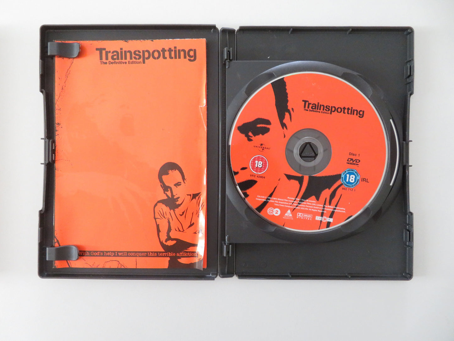 Trainspotting The Definitive Edition (DVD) Ewan McGregor 1996 Region 2 Movie posters