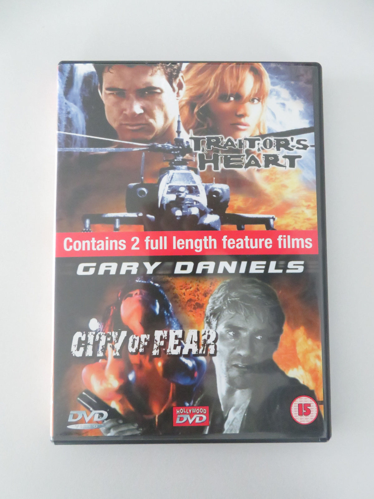 Traitor's Heart and City of Fear Double Bill (DVD) Bryan Genesse 1999 Region 2 Movie posters