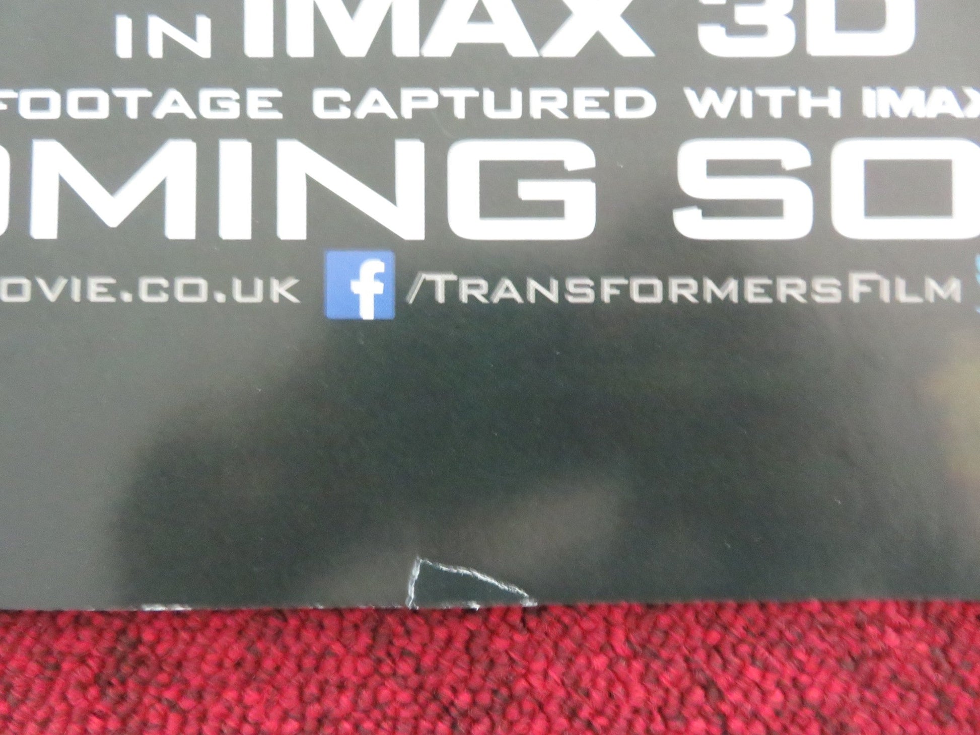TRANSFORMERS: AGE OF EXTINCTION - B UK QUAD ROLLED POSTER MARK WAHLBERG 2014 Movie posters