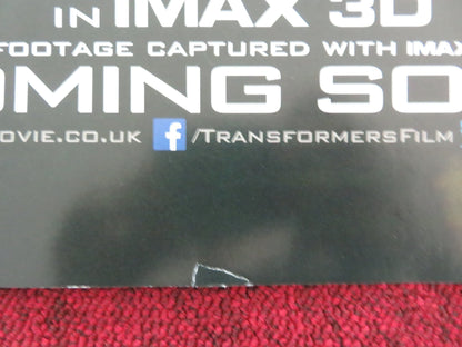 TRANSFORMERS: AGE OF EXTINCTION - B UK QUAD ROLLED POSTER MARK WAHLBERG 2014 Movie posters