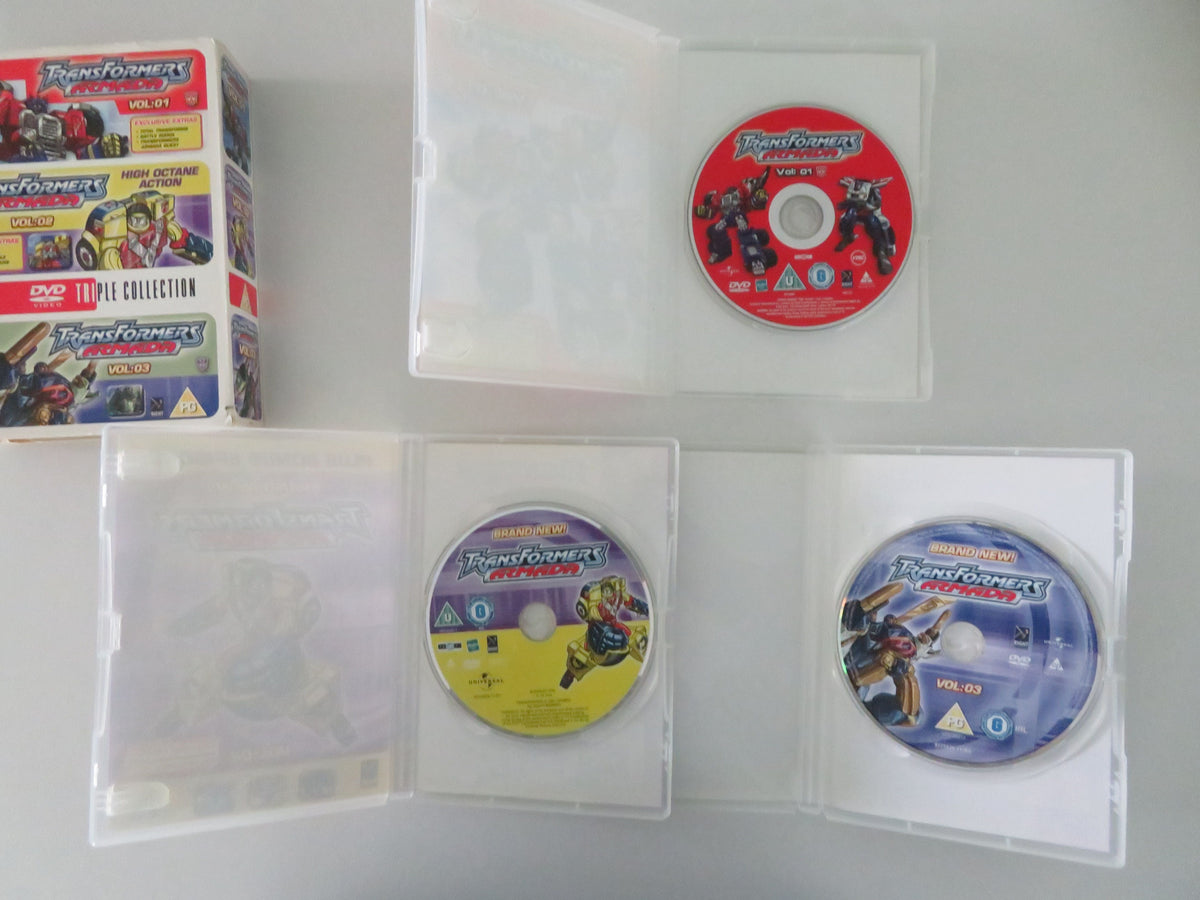 Transformers: Armada - Triple Collection (DVD BoxSet) Gary Chalk 2002 Region 2 Movie posters