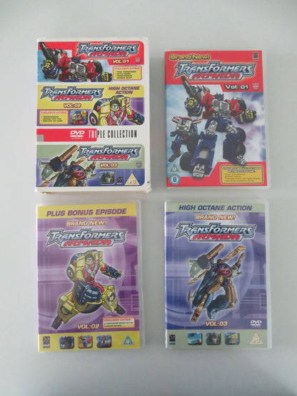 Transformers: Armada - Triple Collection (DVD BoxSet) Gary Chalk 2002 Region 2 Movie posters