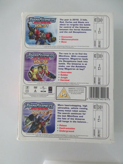 Transformers: Armada - Triple Collection (DVD BoxSet) Gary Chalk 2002 Region 2 Movie posters