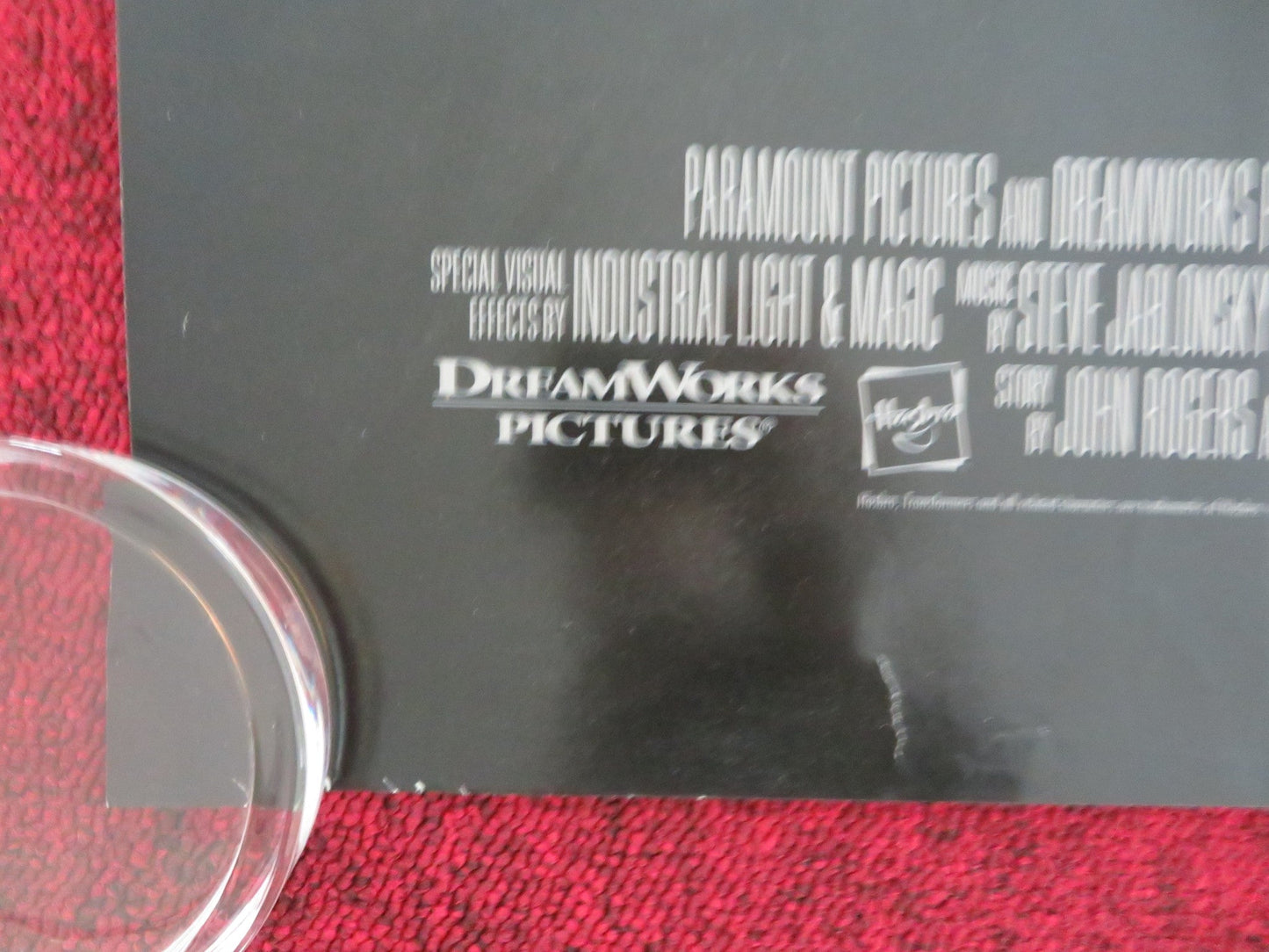 TRANSFORMERS - B UK QUAD ROLLED POSTER SHIA LEBEOUF MEGAN FOX 2007 - Rendezvous Cinema
