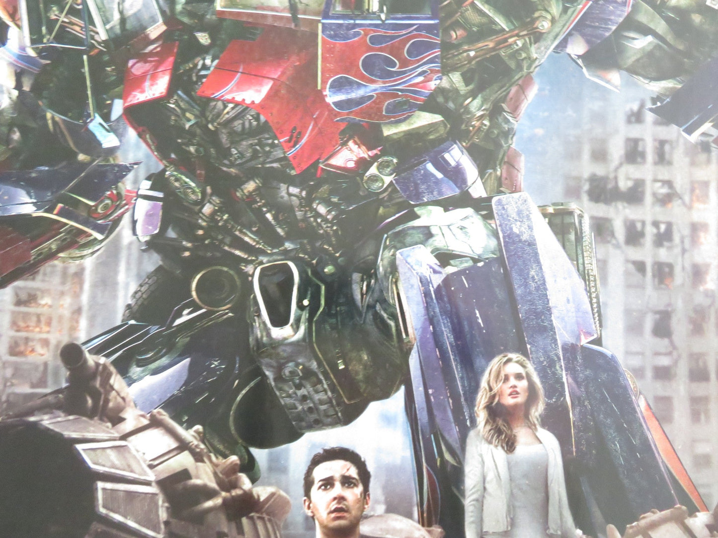 TRANSFORMERS: DARK OF THE MOON UK QUAD ROLLED POSTER SHIA LABEOUF 2011 Rendezvous Cinema Movie posters