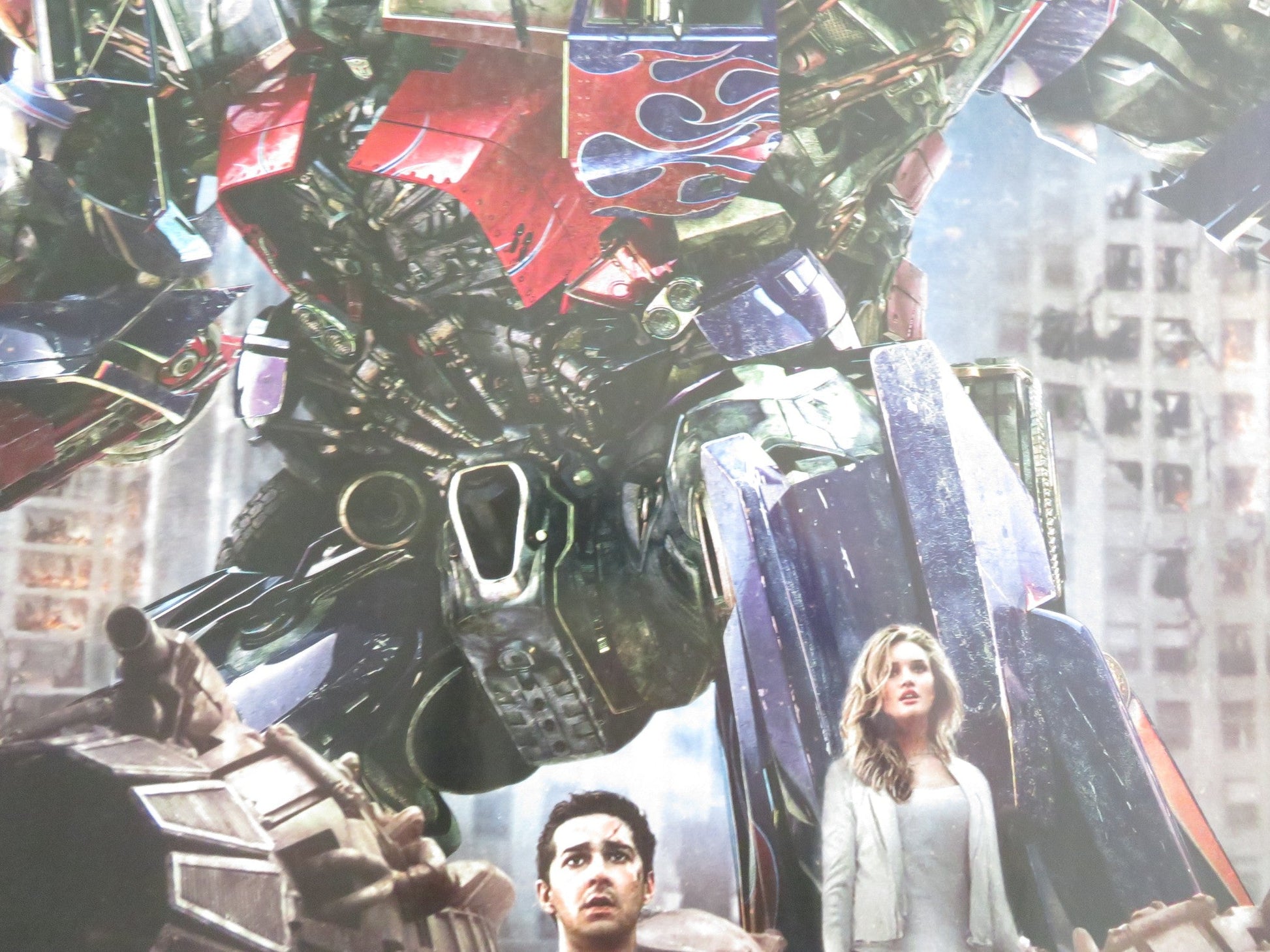 TRANSFORMERS: DARK OF THE MOON UK QUAD ROLLED POSTER SHIA LABEOUF 2011 Rendezvous Cinema Movie posters