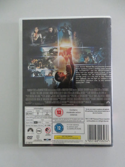 TRANSFORMERS (DVD) SHIA LABEOUF MEGAN FOX 2007 REGION 2 Movie posters