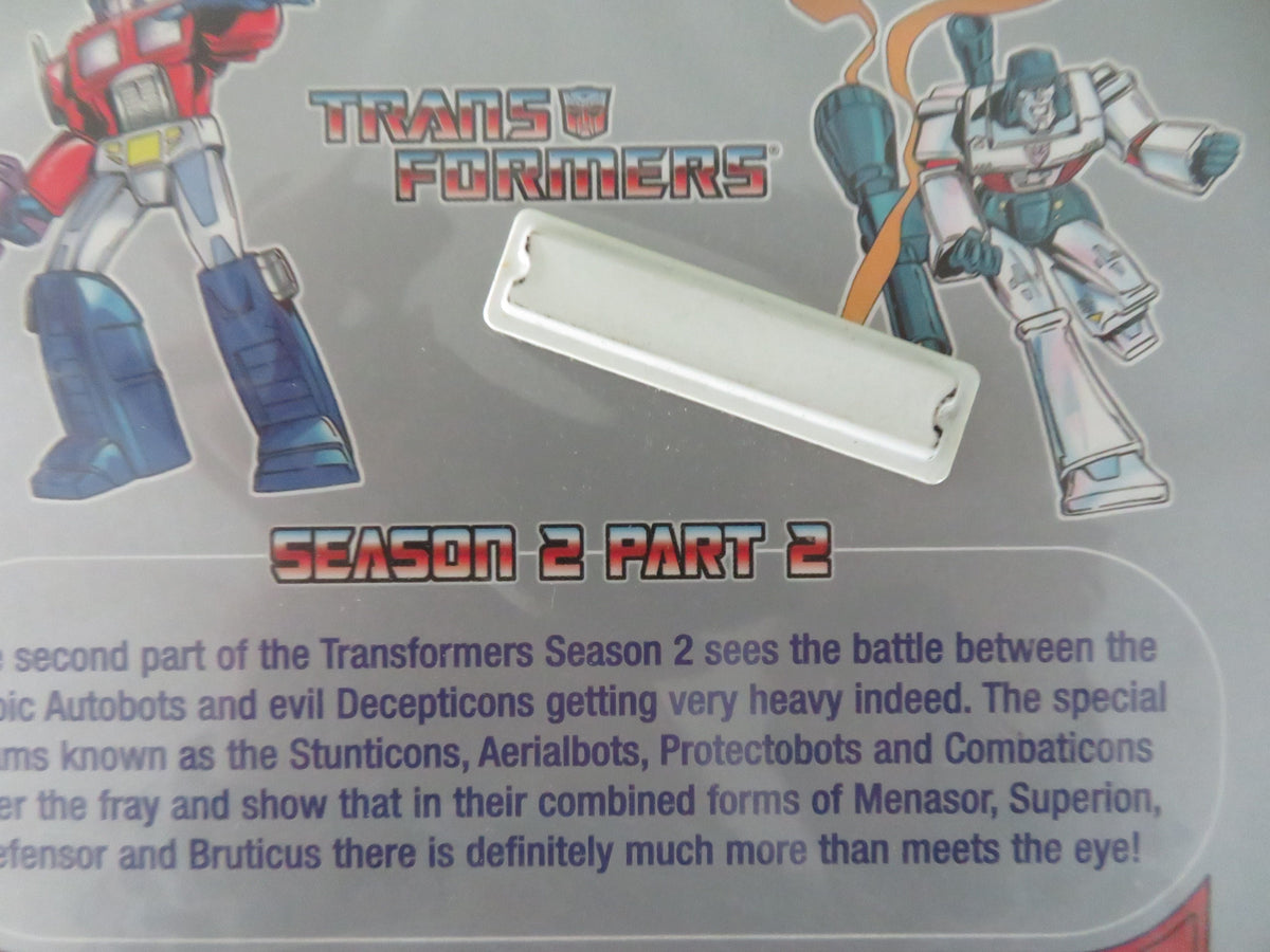 Transformers Season 2 Part 2 (DVD BoxSet) Frank Welker P. Cullen 2005 Region 2 Movie posters