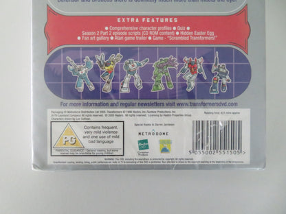Transformers Season 2 Part 2 (DVD BoxSet) Frank Welker P. Cullen 2005 Region 2 Movie posters