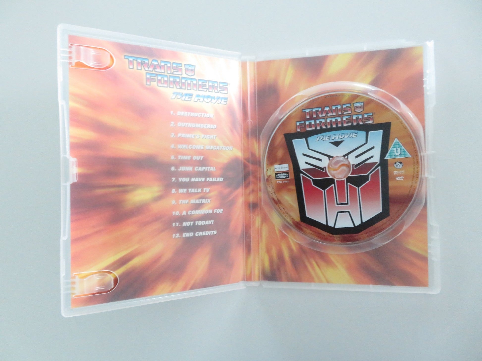 TRANSFORMERS: THE MOVIE (DVD) NORMAN ALDEN JACK ANGEL 1986 REGION 2 Movie posters