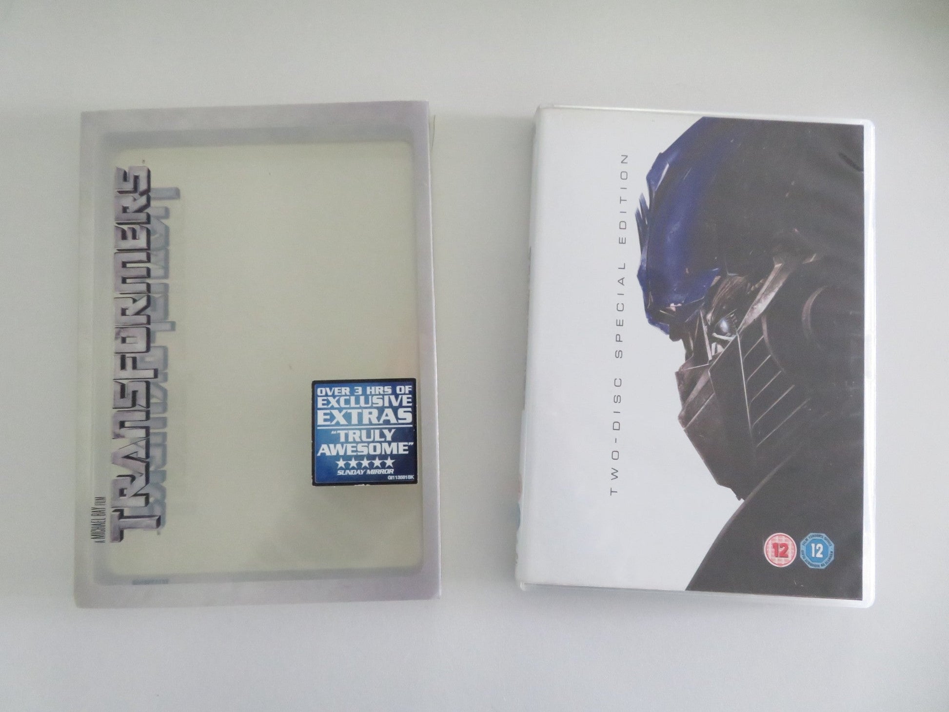 TRANSFORMERS - TWO - DISC SPECIAL EDITION (DVD) SHIA LABEOUF M. FOX 2007 REGION 2 Movie posters