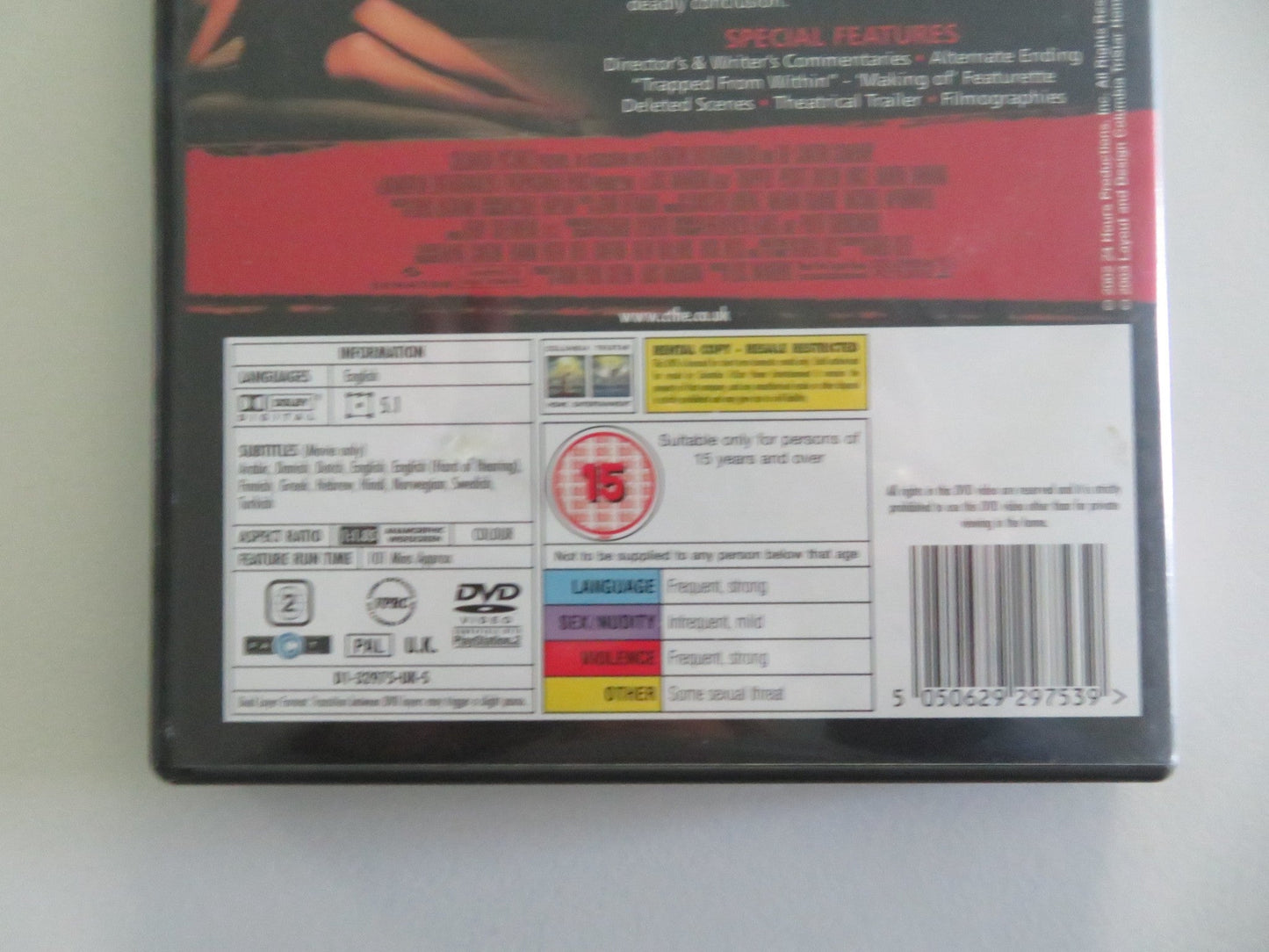 Trapped (DVD) Charlize Theron Kevin Bacon 2002 Region 2 Movie posters