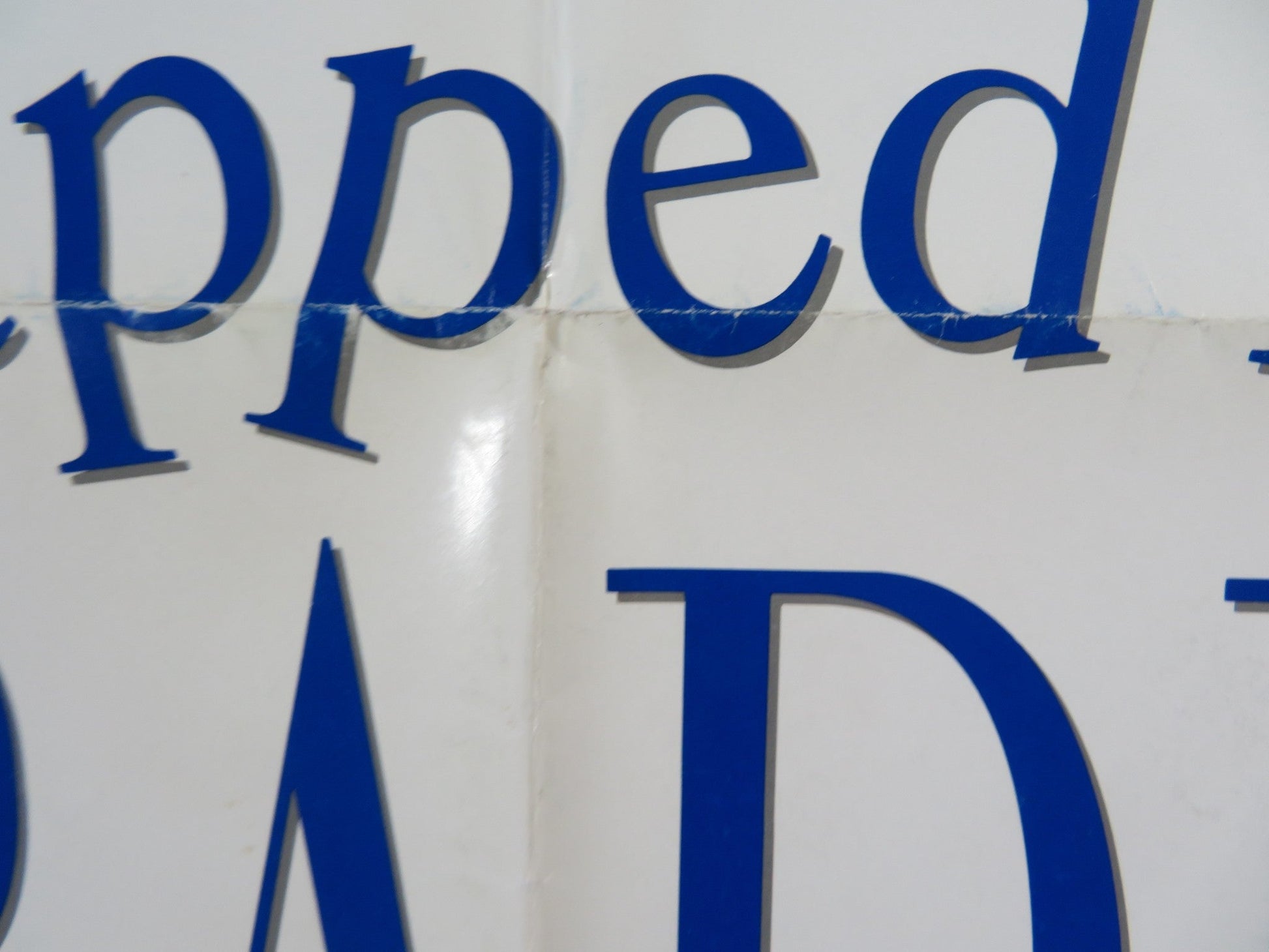 TRAPPED IN PARADISE VERSION A FOLDED US ONE SHEET POSTER NICOLAS CAGE 1994 Rendezvous Cinema Movie posters