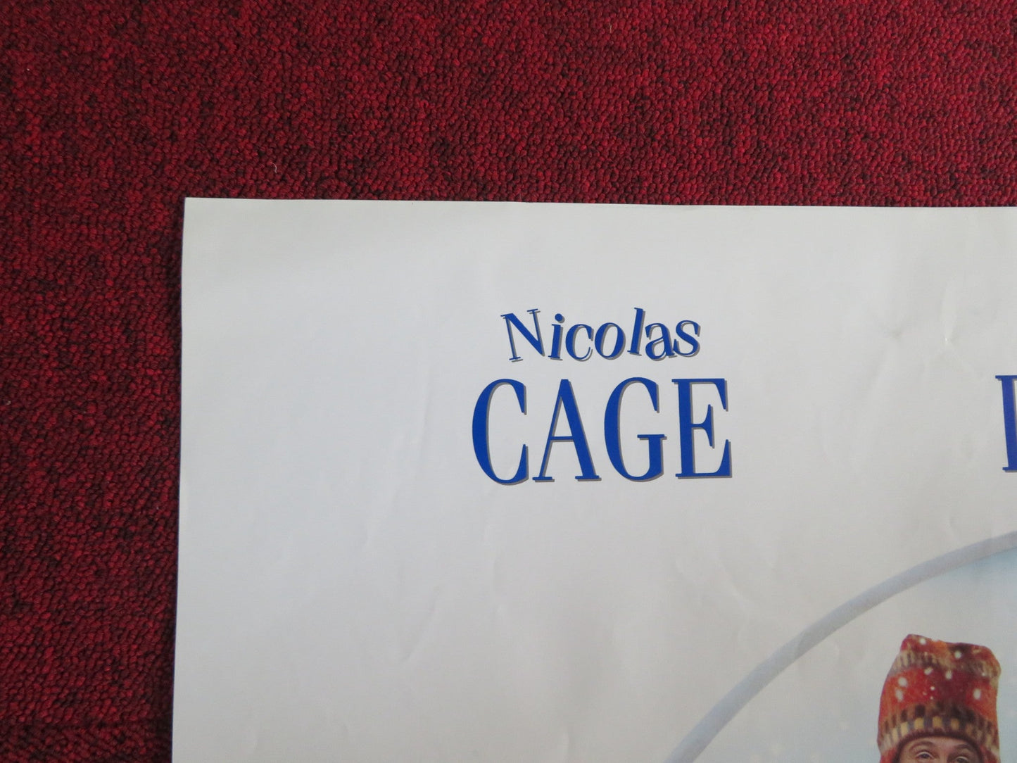 TRAPPED IN PARADISE VERSION A FOLDED US ONE SHEET POSTER NICOLAS CAGE 1994 Rendezvous Cinema Movie posters