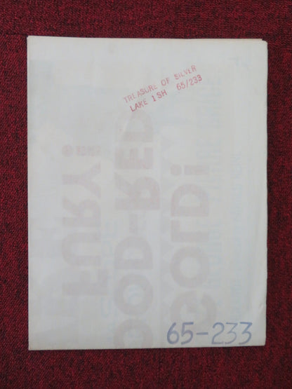 TREASURE OF SILVER LAKE FOLDED US ONE SHEET POSTER LEX BARKER HERBERT LOM 1965 Movie posters