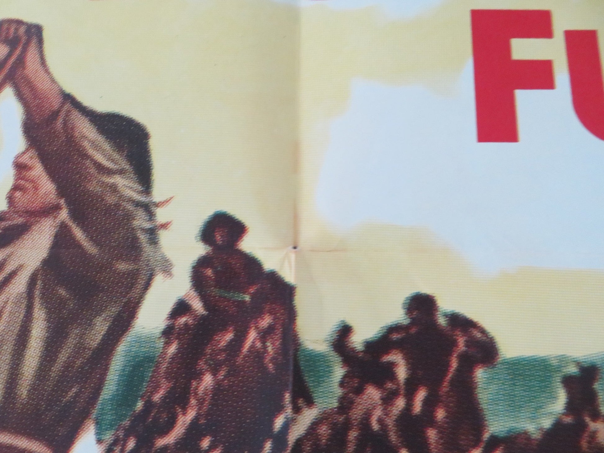 TREASURE OF SILVER LAKE FOLDED US ONE SHEET POSTER LEX BARKER HERBERT LOM 1965 Movie posters