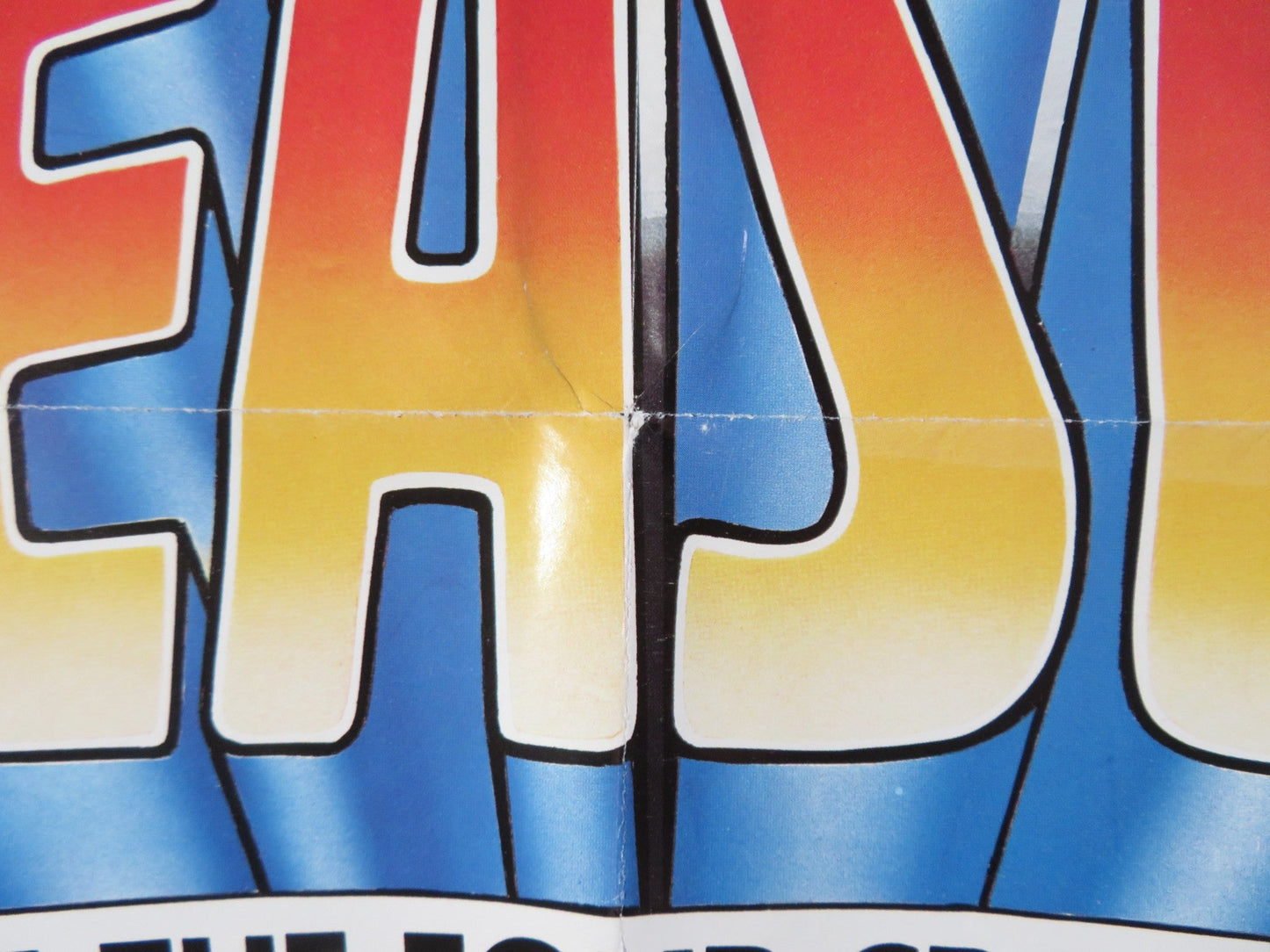 TREASURE OF THE FOUR CROWNS - B FOLDED US ONE SHEET POSTER CANNON 1983 Rendezvous Cinema Movie posters