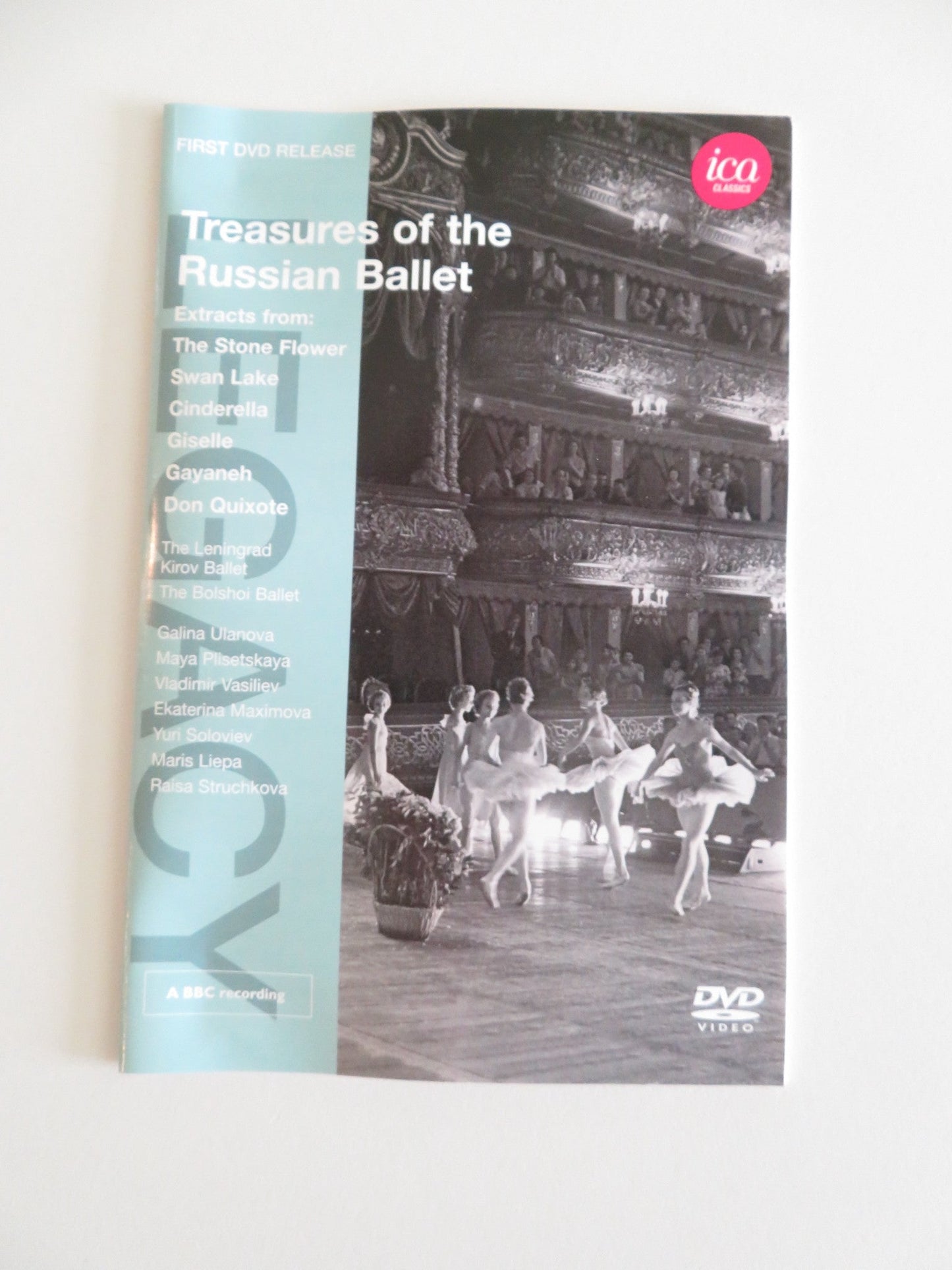 TREASURE OF THE RUSSIAN BALLET (DVD) KIROV BALLET BOLSHOI BALLET 2012 REGION 0 Rendezvous Cinema Movie posters