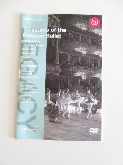 TREASURE OF THE RUSSIAN BALLET (DVD) KIROV BALLET BOLSHOI BALLET 2012 REGION 0 Rendezvous Cinema Movie posters