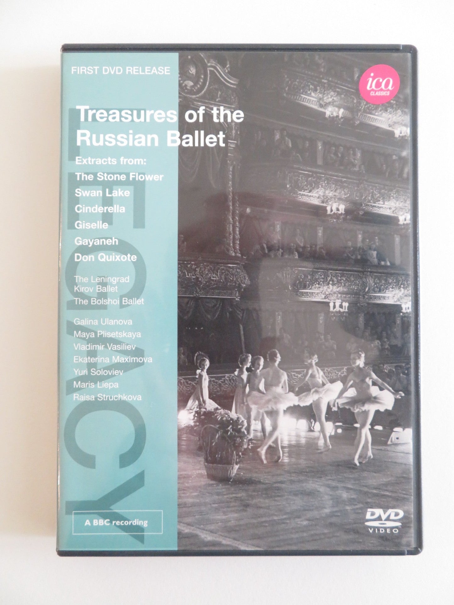 TREASURE OF THE RUSSIAN BALLET (DVD) KIROV BALLET BOLSHOI BALLET 2012 REGION 0 Rendezvous Cinema Movie posters