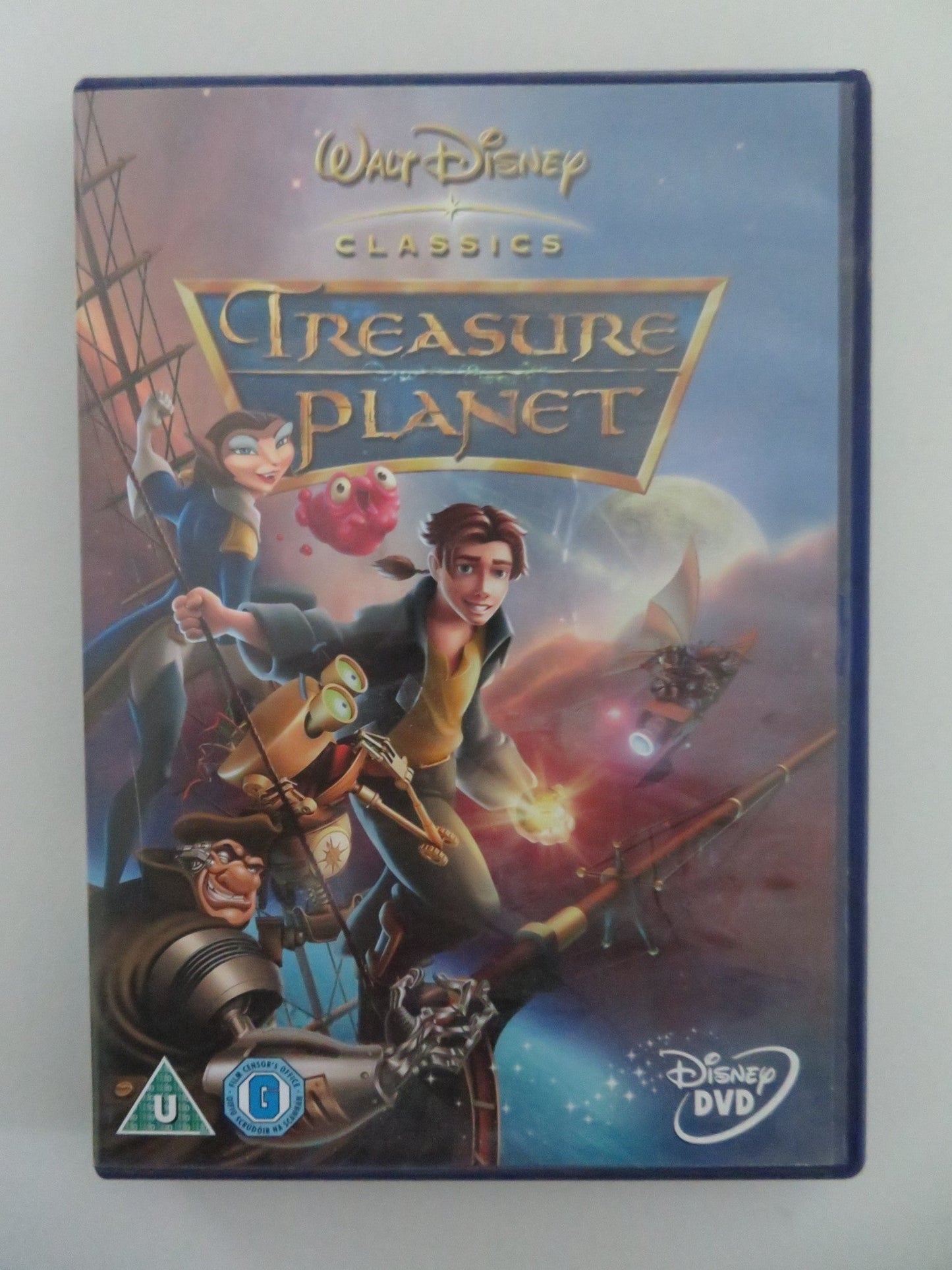 TREASURE PLANET (DVD) DISNEY JOSEPH GORDON - LEVITT MARTIN SHORT 2002 REGION 2 Movie posters