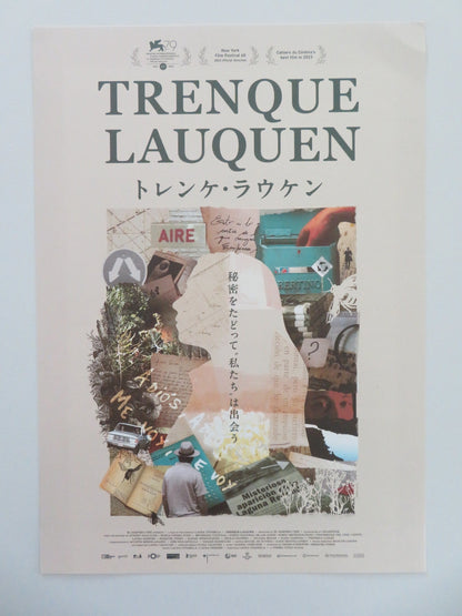 TRENQUE LAUQUEN JAPANESE CHIRASHI (B5) POSTER LAURA PAREDES EZEQUIEL PIERRI 2022 Movie posters