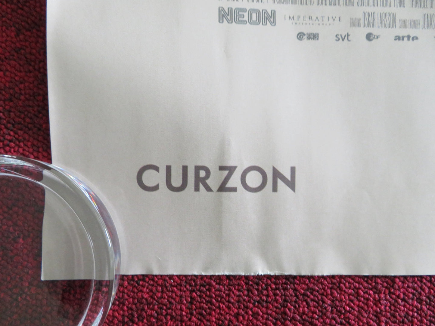 TRIANGLE OF SADNESS UK QUAD ROLLED POSTER WOODY HARRELSON HARRIS DICKINSON 2022 Rendezvous Cinema Movie posters