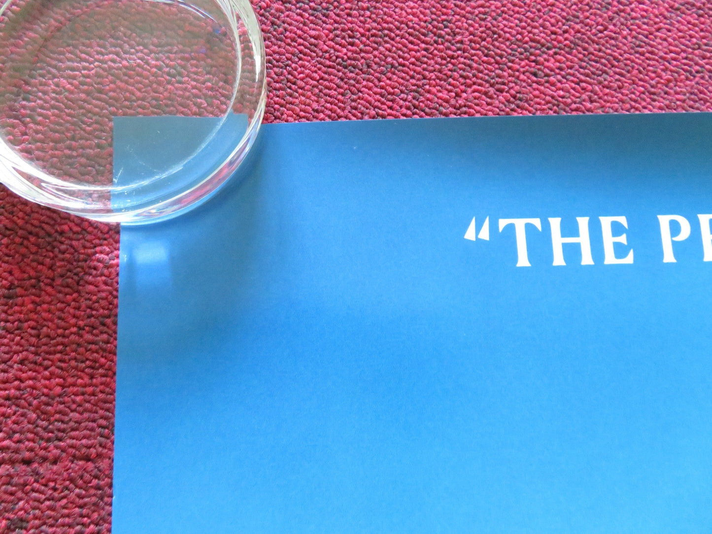 TRIANGLE OF SADNESS US ONE SHEET ROLLED POSTER THOBIAS THORWID 2022 Rendezvous Cinema Movie posters