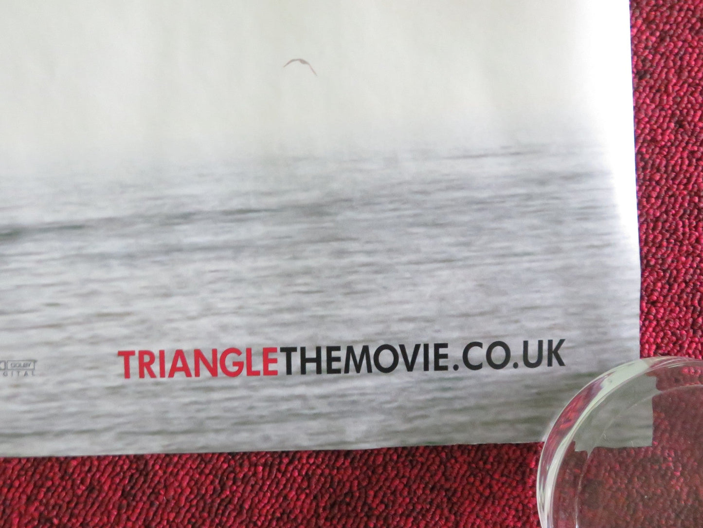 TRIANGLE UK QUAD ROLLED POSTER MELISSA GEORGE JOSHUA MCIVOR 2009 Movie posters
