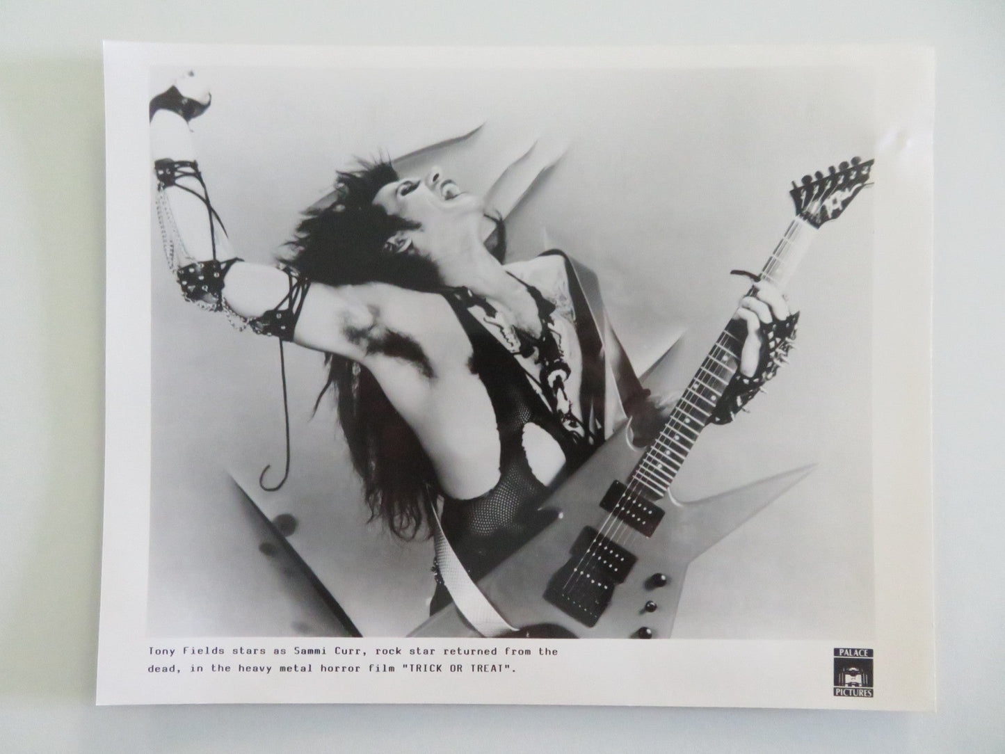 TRICK OR TREAT MOVIE STILL PHOTO LOT OF 3 OZZY OSBORNE TONY FIELDS 1986 Movie posters