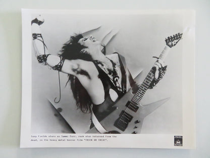 TRICK OR TREAT MOVIE STILL PHOTO LOT OF 3 OZZY OSBORNE TONY FIELDS 1986 Movie posters