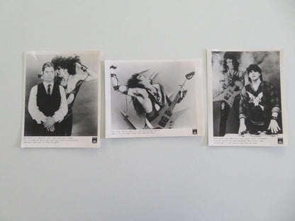 TRICK OR TREAT MOVIE STILL PHOTO LOT OF 3 OZZY OSBORNE TONY FIELDS 1986 Movie posters