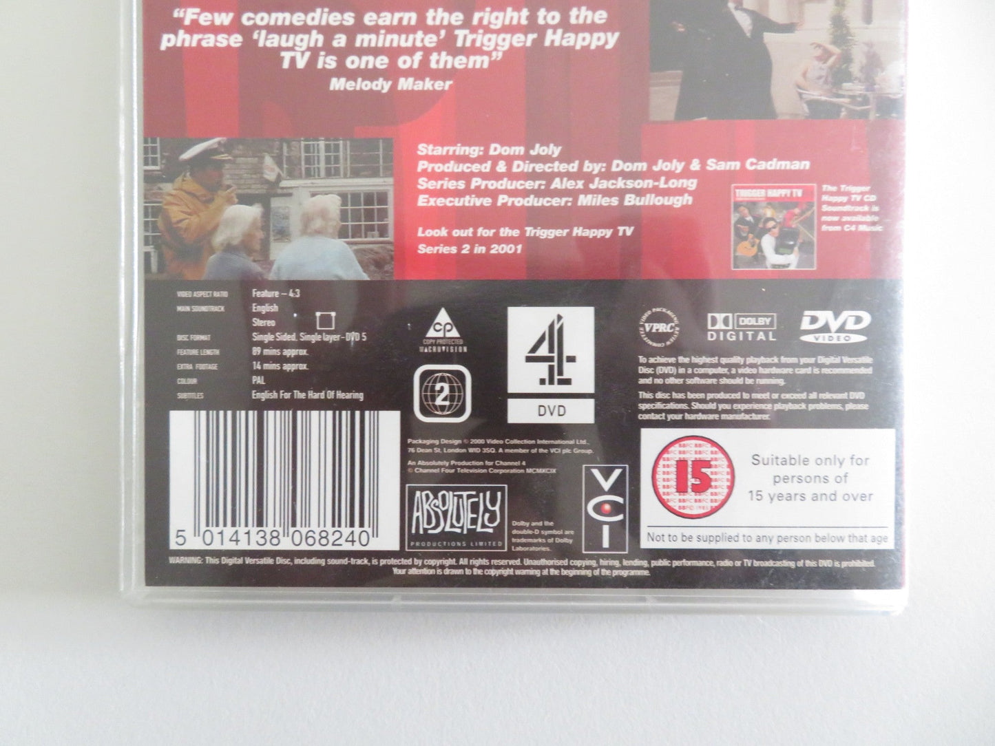 TRIGGER HAPPY TV - BEST OF SERIES ONE (DVD) DOM JOLY 2000 REGION 2 Movie posters