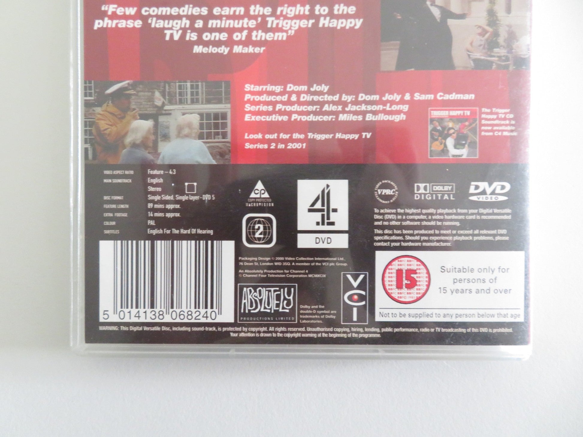 TRIGGER HAPPY TV - BEST OF SERIES ONE (DVD) DOM JOLY 2000 REGION 2 Movie posters