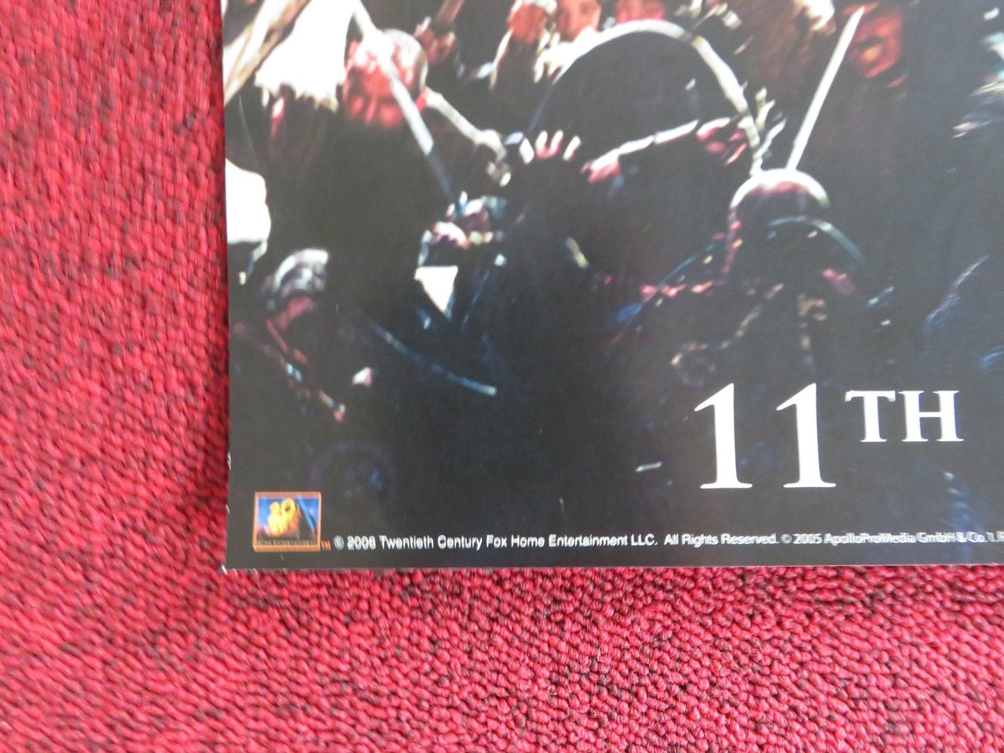 TRISTAN + ISOLDE VHS VIDEO POSTER JAMES FRANCO RUFUS SEWELL 2006 Rendezvous Cinema Movie posters