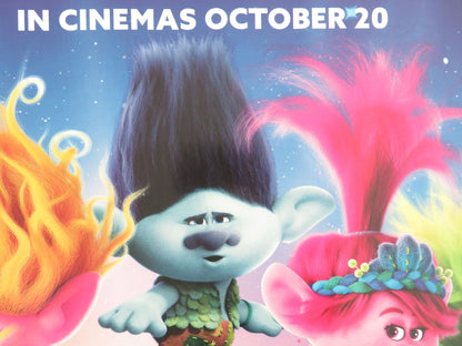 TROLLS BAND TOGETHER - B UK QUAD ROLLED POSTER ANNA KENDRICK TIMBERLAKE 2023 Movie posters
