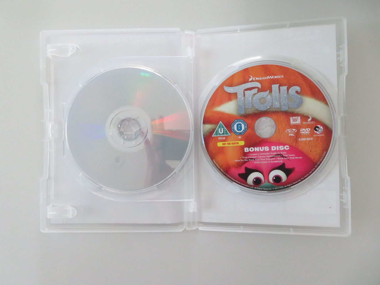 Trolls - Sing-Along Edition (DVD) Anna Kendrick Justin Timberlake 2016 Region 2 Movie posters