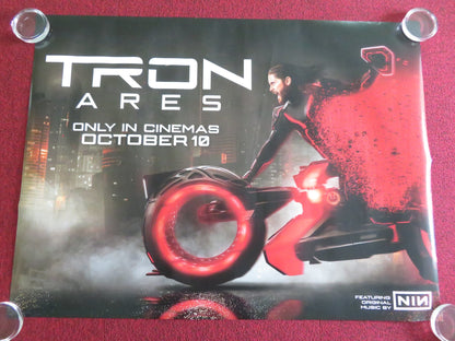 TRON: ARES - B UK QUAD ROLLED POSTER DISNEY JARED LETO JEFF BRIDGES 2025 Movie posters