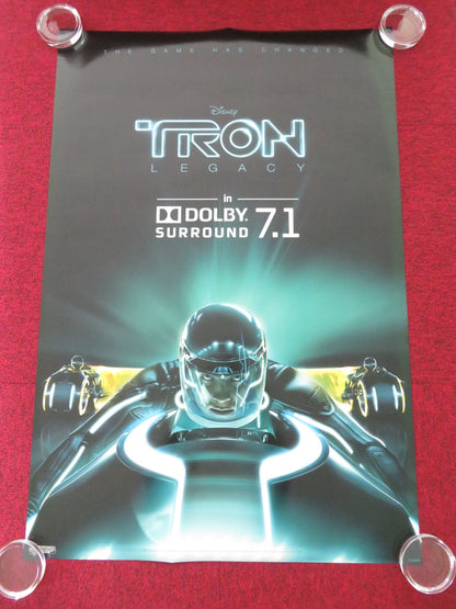 TRON: LEGACY US ONE SHEET ROLLED POSTER DISNEY JEFF BRIDGES GARRETT HEDLUND 2010 Movie posters
