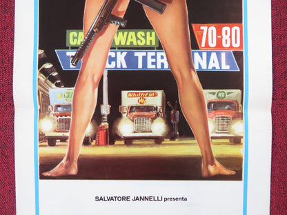 TRUCK STOP WOMEN ITALIAN LOCANDINA POSTER CLAUDIA JENNINGS LIEUX DRESSLER 1977 Rendezvous Cinema Movie posters