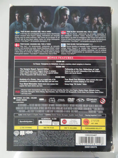 True Blood Seasons One, Two and Three (DVD BoxSet) Anna Paquin 2008 Region 2 Movie posters