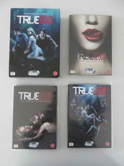 True Blood Seasons One, Two and Three (DVD BoxSet) Anna Paquin 2008 Region 2 Movie posters