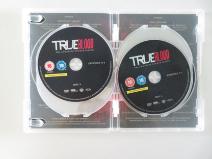 TRUE BLOOD - THE COMPLETE FOURTH SEASON (DVD) ANNA PAQUIN STEPHEN 2011 REGION 2 Movie posters